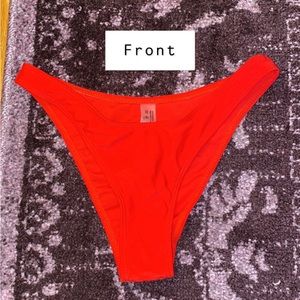 Red Bikini Bottoms - Never Been Worn